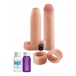 <strong>Удлиняющая насадка FX ULTIMATE ENHANCEMENT KIT 414900PD</strong> <br />
Набор из двух удлиняющих насадок с вибро и двух колец-насадок на пенис, изготовленных из ПВХ. <div class="charTableblock"> </div> Удлиняющая насадка FX ULTIMATE ENHANCEMENT KIT 414900PD
Набор из двух удлиняющих насадок с вибро и двух колец-насадок на пенис, изготовленных из ПВХ.