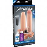 <strong>Комплект телесных насадок и колец Ultimate Enhancement Kit </strong> <br />
Насадки изготовлены из супер-эластичного Fanta Flesh материала, подходят для большинства Размеров. <div class="charTableblock"> </div> Комплект телесных насадок и колец Ultimate Enhancement Kit
Насадки изготовлены из супер-эластичного Fanta Flesh материала, подходят для большинства Размеров.