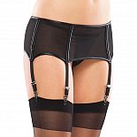 <strong>Пояс из сеточки для чулок</strong> <br />
Полупрозрачный пояс для чулок из легкого сетчатого материала. <div class="charTableblock"><div><span>Размер</span>: S (42-44); M (44-46); L (46-48)</div><div><span>Цвет</span>: черный</div><div><span>Производитель</span>: Coquette, Канада</div><div><span>В наличии</span>: S-M-L, черный</div></div> Пояс из сеточки для чулок
Полупрозрачный пояс для чулок из легкого сетчатого материала.