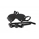 <strong>Набор для БДСМ: маска и кляп, Черный</strong> <br />
Брутальный набор для любителей жесткого БДСМ. <div class="charTableblock"><div><span>Материал</span>: кожа</div><div><span>Цвет</span>: черный</div></div> Набор для БДСМ: маска и кляп, Черный
Брутальный набор для любителей жесткого БДСМ.