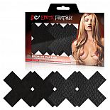 <strong>Набор пэстисов из пары однотонных и пары с рисунком Classic Black</strong> <br />
Больше никаких неудобств и неудобного белья, когда одеваешь сексуальные платья и топы, например, на романтическое свидание! Добавьте сексуальности своему имиджу! Новые соблазнительные платья и топы без бретелей, красивое декольте - все может быть в вашем новом стиле, и вы можете не бояться, что будет открыто слишком много! Две пары черных пэстисов в форме крестов - первая пара покрыта гладким сатином, вторая пара - с рисунком под змеиную кожу. <div class="charTableblock"> </div> Набор пэстисов из пары однотонных и пары с рисунком Classic Black
Больше никаких неудобств и неудобного белья, когда одеваешь сексуальные платья и топы, например, на романтическое свидание! Добавьте сексуальности своему имиджу! Новые соблазнительные платья и топы без бретелей, красивое декольте - все может быть в вашем новом стиле, и вы можете не бояться, что будет открыто слишком много! Две пары черных пэстисов в форме крестов - первая пара покрыта гладким сатином, вторая пара - с рисунком под змеиную кожу.