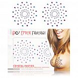 <strong>Пэстисы из разноцветных кристаллов Rain</strong> <br />
Наклейки на грудь из ярких кристаллов голубого и фиолетового цветов будут мерцать на коже, словно капельки дождя. <div class="charTableblock"> </div> Пэстисы из разноцветных кристаллов Rain
Наклейки на грудь из ярких кристаллов голубого и фиолетового цветов будут мерцать на коже, словно капельки дождя.