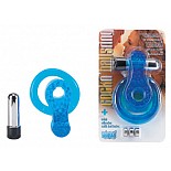 <strong>Кольцо эрекционное тройного действия</strong> <br />
Водонепроницаемое кольцо для полового члена с дополнительной фиксацией мошонки и выносным мини-вибратором, для стимуляции клитора. <div class="charTableblock"><div><span>Материал</span>: силикон</div></div> Кольцо эрекционное тройного действия
Водонепроницаемое кольцо для полового члена с дополнительной фиксацией мошонки и выносным мини-вибратором, для стимуляции клитора.