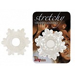 <strong>Эрекционное кольцо</strong> <br />
Это простое и незамысловатое приспособление на силиконовой основе в постели может творить настоящие чудеса. Эрекционное кольцо не только может значительно продлить время ваших любовных игр, но и делает их более чувственными. Фигурные зубцы по его периметру способны усиливать ощущения при каждом толчке, и вы с партнером испытаете такой мощный оргазм, о котором раньше могли лишь мечтать. <div class="charTableblock"><div><span>Материал</span>: силикон</div><div><span>Цвет</span>: прозрачный</div><div><span>Наличие вибрации</span>: без вибрации</div><div><span>Тип</span>: кольцо</div></div> Эрекционное кольцо
Это простое и незамысловатое приспособление на силиконовой основе в постели может творить настоящие чудеса. Эрекционное кольцо не только может значительно продлить время ваших любовных игр, но и делает их более чувственными. Фигурные зубцы по его периметру способны усиливать ощущения при каждом толчке, и вы с партнером испытаете такой мощный оргазм, о котором раньше могли лишь мечтать.