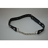 <strong>Чёрный кляп с цепочкой</strong> <br />
Ремешок изготовлен из натуральной кожи. Пряжка и цепь никелированные. Размер универсальный. <div class="charTableblock"><div><span>Тип</span>: другой</div><div><span>Цвет</span>: черный</div><div><span>Материал</span>: кожа</div><div><span>Производитель</span>: Sitabella, Россия</div></div> Чёрный кляп с цепочкой
Ремешок изготовлен из натуральной кожи. Пряжка и цепь никелированные. Размер универсальный.