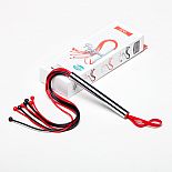 <strong>Чёрно-красная плеть из латекса - 50 см.</strong> <br />
Плеть изготовлена из натурального гипоаллергенного латекса, имеет 8-9 хвостов. <div class="charTableblock"><div><span>Материал</span>: латкес</div><div><span>Производитель</span>: Sitabella, Россия</div><div><span>Длина, см</span>: 50.00</div></div> Чёрно-красная плеть из латекса - 50 см.
Плеть изготовлена из натурального гипоаллергенного латекса, имеет 8-9 хвостов.