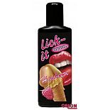 <strong>Съедобная смазка Lick It со вкусом малины - 100 мл. </strong> <br />
Уникальные смазки серии Lick it на водной основе подходят и для эротического массажа и для орального секса. <div class="charTableblock"><div><span>Основа</span>: водная</div><div><span>Особенности</span>: оральная; ароматизированная; вкусовая</div><div><span>Объем, мл</span>: 100-199</div><div><span>Объем, мл</span>: 100</div></div> Съедобная смазка Lick It со вкусом малины - 100 мл.
Уникальные смазки серии Lick it на водной основе подходят и для эротического массажа и для орального секса.