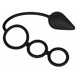 <strong>Чёрные кольца на пенис с анальным хвостом</strong> <br />
4 игрушки в одном Intense Plug! Все для мужского удовольствия! Двойное эрекционное кольцо Intense Plug с кольцом для мошонки и анальной пробкой классической формы среднего Размера. <div class="charTableblock"><div><span>Материал</span>: силикон</div><div><span>Цвет</span>: черный</div><div><span>Наличие вибрации</span>: без вибрации</div><div><span>Тип</span>: кольцо</div><div><span>Особенности</span>: с дополнительной стимуляцией</div></div> Чёрные кольца на пенис с анальным хвостом
4 игрушки в одном Intense Plug! Все для мужского удовольствия! Двойное эрекционное кольцо Intense Plug с кольцом для мошонки и анальной пробкой классической формы среднего Размера.