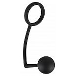 <strong>Чёрное эрекционное кольцо с шариком для анальной стимуляции</strong> <br />
Чёрное эрекционное кольцо с шариком для анальной стимуляции. <div class="charTableblock"><div><span>Материал</span>: силикон</div><div><span>Цвет</span>: черный</div><div><span>Наличие вибрации</span>: без вибрации</div><div><span>Тип</span>: кольцо</div><div><span>Особенности</span>: с дополнительной стимуляцией</div></div> Чёрное эрекционное кольцо с шариком для анальной стимуляции
Чёрное эрекционное кольцо с шариком для анальной стимуляции.