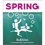 <strong>Презервативы SPRING BUBBLES с пупырышками - 3 шт.</strong> <br />
Презервативы SPRING BUBBLES с пупырышками. <div class="charTableblock"><div><span>Производитель</span>: SPRING</div><div><span>Количество</span>: 3</div></div> Презервативы SPRING BUBBLES с пупырышками - 3 шт.
Презервативы SPRING BUBBLES с пупырышками.