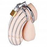 <strong>Металлическая решетка верности для мужчин</strong> <br />
Необычный и привлекательный пояс верности из металла, практически не скрывающий половой член. <div class="charTableblock"> </div> Металлическая решетка верности для мужчин
Необычный и привлекательный пояс верности из металла, практически не скрывающий половой член.