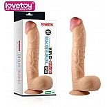 <strong>Гигантский фаллоимитатор на присоске - 30,5 см.</strong> <br />
Гигантский фаллоимитатор на присоске. Возбуждающие формы и габариты. <div class="charTableblock"><div><span>Длина, см</span>: 30.5</div><div><span>Диаметр, см</span>: 5.6</div><div><span>Материал</span>: ПВХ (PVC)</div><div><span>Цвет</span>: телесный</div><div><span>Особенности</span>: на присоске; с мошонкой</div><div><span>Длина, см</span>: 25 и более</div><div><span>Диаметр, см</span>: 5</div><div><span>Производитель</span>: Lovetoy, Китай</div></div> Гигантский фаллоимитатор на присоске - 30,5 см.
Гигантский фаллоимитатор на присоске. Возбуждающие формы и габариты.