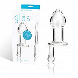 <strong>Прозрачный плаг с ручкой</strong> <br />
Прозрачный плаг из самого гигиеничного материала для анальной стимуляции - стекла. <div class="charTableblock"> </div> Прозрачный плаг с ручкой
Прозрачный плаг из самого гигиеничного материала для анальной стимуляции - стекла.