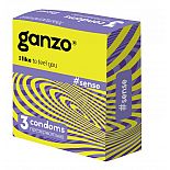 <strong>Тонкие презервативы для большей чувствительности Ganzo Sence - 3 шт.</strong> <br />
Прозрачные презервативы Ganzo Sense цилиндрической формы с накопителем, силиконовой смазкой и ультратонкими стенками для более естественных ощущений. <div class="charTableblock"><div><span>Производитель</span>: Ganzo, Великобритания</div></div> Тонкие презервативы для большей чувствительности Ganzo Sence - 3 шт.
Прозрачные презервативы Ganzo Sense цилиндрической формы с накопителем, силиконовой смазкой и ультратонкими стенками для более естественных ощущений.