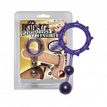 <strong>Кольцо с шариками King Dingeling</strong> <br />
Растягивающееся силиконовое кольцо с шипами и украшенное бусинками , которые стимулируют яички и задний проход при каждом движении. <div class="charTableblock"><div><span>Материал</span>: TPE / TPR</div><div><span>Цвет</span>: другой</div><div><span>Наличие вибрации</span>: без вибрации</div><div><span>Тип</span>: кольцо</div><div><span>Особенности</span>: с дополнительной стимуляцией</div></div> Кольцо с шариками King Dingeling
Растягивающееся силиконовое кольцо с шипами и украшенное бусинками , которые стимулируют яички и задний проход при каждом движении.