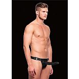 <strong>Чёрный полый страпон Hollow Design Strap On - 20 см.</strong> <br />
Стильный кожаный страпон с отверстием в фаллоимитаторе. <div class="charTableblock"><div><span>Длина, см</span>: 20</div><div><span>Диаметр, см</span>: 3.6</div><div><span>Длина, см</span>: 17-20</div><div><span>Диаметр, см</span>: 3</div><div><span>Материал</span>: ПВХ (PVC)</div><div><span>Цвет</span>: черный</div><div><span>Особенности</span>: комплект</div></div> Чёрный полый страпон Hollow Design Strap On - 20 см.
Стильный кожаный страпон с отверстием в фаллоимитаторе.