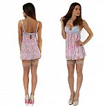 <strong>Нежный бэби-долл пушап с трусиками</strong> <br />
Серый нежный бэби-долл с лифом пуш ап, обшитого кружевом, подол сорочки в нежно-розовую розу. <div class="charTableblock"><div><span>Размер</span>: S (42-44)</div><div><span>Цвет</span>: белый</div></div> Нежный бэби-долл пушап с трусиками
Серый нежный бэби-долл с лифом пуш ап, обшитого кружевом, подол сорочки в нежно-розовую розу.