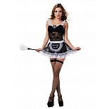 <strong>Костюм Покорная горничная - Le Frivole, S/M</strong> <br />
Симпатичное маленькое платьице черного цвета с полупрозрачной юбочкой – это игровой костюм домработницы. <div class="charTableblock"> </div> Костюм Покорная горничная - Le Frivole, S/M
Симпатичное маленькое платьице черного цвета с полупрозрачной юбочкой – это игровой костюм домработницы.