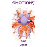 <strong>Сиреневое эрекционное виброколечко Emotions Minnie</strong> <br />
Эрекционное кольцо Emotions Minnie от Lola Toys откроет новые эрогенные зоны у Вас и Вашего партнера, а так же продлит минуты наслаждения. <div class="charTableblock"><div><span>Материал</span>: силикон</div><div><span>Цвет</span>: другой</div><div><span>Наличие вибрации</span>: с вибрацией</div><div><span>Тип</span>: кольцо</div><div><span>Особенности</span>: с дополнительной стимуляцией</div></div> Сиреневое эрекционное виброколечко Emotions Minnie
Эрекционное кольцо Emotions Minnie от Lola Toys откроет новые эрогенные зоны у Вас и Вашего партнера, а так же продлит минуты наслаждения.