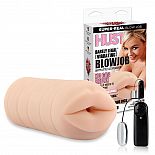 <strong>Мастурбатор-рот с вибрацией Bree Olson - 13,5 см.</strong> <br />
Суперреалистичный рот от Бри Олсон - звезды фильмов Хастлер. <div class="charTableblock"><div><span>Материал</span>: TPE / TPR</div></div> Мастурбатор-рот с вибрацией Bree Olson - 13,5 см.
Суперреалистичный рот от Бри Олсон - звезды фильмов Хастлер.