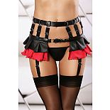 <strong>Роскошный пояс для чулок Amaze Me garter belt</strong> <br />
Эффектный и красивый пояс для чулок в сексуальном черно-красном цвете. <div class="charTableblock"><div><span>Размер</span>: L (46-48); XL (48-50)</div><div><span>Цвет</span>: черный</div><div><span>Производитель</span>: Lolitta, Польша</div><div><span>В наличии</span>: L-XL, черный с красным</div></div> Роскошный пояс для чулок Amaze Me garter belt
Эффектный и красивый пояс для чулок в сексуальном черно-красном цвете.
