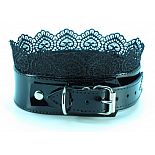 <strong>Изящный ошейник с кружевом Black BDSM Light 810007ars</strong> <br />
<div class="charTableblock"> </div> Изящный ошейник с кружевом Black BDSM Light 810007ars