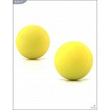 <strong>Металлические вагинальные шарики с жёлтым силиконовым покрытием</strong> <br />
Два шарика со смещённым центром тяжести для тренировки мышц влагалища. <div class="charTableblock"><div><span>Диаметр, см</span>: 2.00</div><div><span>Диаметр, см</span>: 2</div></div> Металлические вагинальные шарики с жёлтым силиконовым покрытием
Два шарика со смещённым центром тяжести для тренировки мышц влагалища.