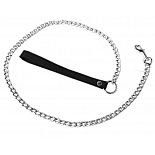 <strong>Металлический поводок с чёрной кожаной ручкой</strong> <br />
Поводок представляет собой металлическую цепь. <div class="charTableblock"><div><span>Производитель</span>: Подиум, Россия</div></div> Металлический поводок с чёрной кожаной ручкой
Поводок представляет собой металлическую цепь.