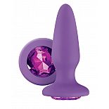 <strong>Фиолетовая анальная пробка с фиолетовым кристаллом Glams Purple Gem - 10,4 см.</strong> <br />
Фиолетовая анальная пробка с фиолетовым кристаллом Glams Purple Gem. <div class="charTableblock"><div><span>Длина, см</span>: 10.40</div><div><span>Материал</span>: силикон</div><div><span>Длина, см</span>: 9-12</div></div> Фиолетовая анальная пробка с фиолетовым кристаллом Glams Purple Gem - 10,4 см.
Фиолетовая анальная пробка с фиолетовым кристаллом Glams Purple Gem.
