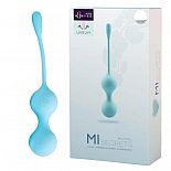 <strong>Вагинальные шарики MI цвета мяты с вибрацией и пультом ДУ</strong> <br />
Вагинальные шарики с вибрацией и дистанционным пультом управления - это ваш личный тренер по укреплению мышц тазового дна, а также потрясающая игрушка для максимального наслаждения! Шарики гейши из коллекции Luxeluv покорят своими возможностями и своей функциональностью. <div class="charTableblock"><div><span>Материал</span>: силикон</div><div><span>Диаметр, см</span>: 3.00</div><div><span>Диаметр, см</span>: 3</div></div> Вагинальные шарики MI цвета мяты с вибрацией и пультом ДУ
Вагинальные шарики с вибрацией и дистанционным пультом управления - это ваш личный тренер по укреплению мышц тазового дна, а также потрясающая игрушка для максимального наслаждения! Шарики гейши из коллекции Luxeluv покорят своими возможностями и своей функциональностью.