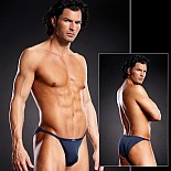 <strong>Мужские стринг-бикини темно-синего цвета BLM002-NBLU L / XL</strong> <br />
Стринг-бикини - это мужские трусы из треугольников материала спереди и сзади, соединенные тонкими полосками. <div class="charTableblock"><div><span>Размер</span>: L (46-48); XL (48-50)</div></div> Мужские стринг-бикини темно-синего цвета BLM002-NBLU L / XL
Стринг-бикини - это мужские трусы из треугольников материала спереди и сзади, соединенные тонкими полосками.