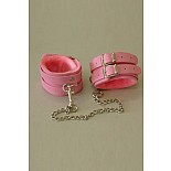 <strong>Оковы розовые с мехом</strong> <br />
 <div class="charTableblock"><div><span>Материал</span>: кожзам</div><div><span>Цвет</span>: красный, розовый</div><div><span>Производитель</span>: Sitabella, Россия</div></div> Оковы розовые с мехом