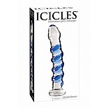 <strong>Фаллоимитатор ICICLES № 5 из стекла</strong> <br />
Фаллоимитатор стеклянный ICICLES № 5, цвет прозрачный с синим. <div class="charTableblock"><div><span>Длина, см</span>: 18</div><div><span>Диаметр, см</span>: 3,5</div><div><span>Материал</span>: стекло</div><div><span>Цвет</span>: прозрачный</div><div><span>Особенности</span>: без мошонки</div><div><span>Длина, см</span>: 17-20</div><div><span>Диаметр, см</span>: 3</div></div> Фаллоимитатор ICICLES № 5 из стекла
Фаллоимитатор стеклянный ICICLES № 5, цвет прозрачный с синим.