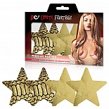 <strong>Золотые пэстисы-звезды однотонные и с рисунком GLAM-O-RAMA EF-PS03</strong> <br />
Больше никаких неудобств и неудобного белья, когда одеваешь сексуальные платья и топы, например, на романтическое свидание! Добавьте сексуальности своему имиджу! Новые соблазнительные платья и топы без бретелей, красивое декольте - все может быть в Вашем новом стиле, и Вы можете не бояться, что будет открыто слишком много! Стильные переливающиеся пэстисы золотого цвета. <div class="charTableblock"> </div> Золотые пэстисы-звезды однотонные и с рисунком GLAM-O-RAMA EF-PS03
Больше никаких неудобств и неудобного белья, когда одеваешь сексуальные платья и топы, например, на романтическое свидание! Добавьте сексуальности своему имиджу! Новые соблазнительные платья и топы без бретелей, красивое декольте - все может быть в Вашем новом стиле, и Вы можете не бояться, что будет открыто слишком много! Стильные переливающиеся пэстисы золотого цвета.