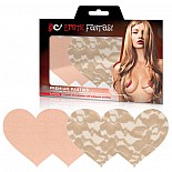 <strong>Телесные кружевные и сатиновые пэстисы-сердца BRD NUDE AMBITION EF-PS06</strong> <br />
Больше никаких неудобств и неудобного белья, когда одеваешь сексуальные платья и топы, например, на романтическое свидание! Добавьте сексуальности своему имиджу! Новые соблазнительные платья и топы без бретелей, красивое декольте - все может быть в Вашем новом стиле, и Вы можете не бояться, что будет открыто слишком много! Две пары пэстисов в форме сердец - гладкие однотонные телесного цвета и покрытые красивым кружевом. <div class="charTableblock"> </div> Телесные кружевные и сатиновые пэстисы-сердца BRD NUDE AMBITION EF-PS06
Больше никаких неудобств и неудобного белья, когда одеваешь сексуальные платья и топы, например, на романтическое свидание! Добавьте сексуальности своему имиджу! Новые соблазнительные платья и топы без бретелей, красивое декольте - все может быть в Вашем новом стиле, и Вы можете не бояться, что будет открыто слишком много! Две пары пэстисов в форме сердец - гладкие однотонные телесного цвета и покрытые красивым кружевом.