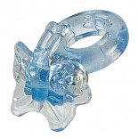 <strong>Эрекционное кольцо-бабочка BASIC BUTTERFLY</strong> <br />
Мягкое нежное колечко с красивой бабочкой. У насекомого широкие крылышки и длинные усики, с помощью которых букашка доставит незабываемое удовольствие Вашей партнерше! Виброэлемент работает от 3 часовых батареек ( в комплекте 6 штук). <div class="charTableblock"><div><span>Материал</span>: TPE / TPR</div><div><span>Цвет</span>: прозрачный</div><div><span>Наличие вибрации</span>: с вибрацией</div><div><span>Тип</span>: кольцо</div><div><span>Особенности</span>: с дополнительной стимуляцией</div></div> Эрекционное кольцо-бабочка BASIC BUTTERFLY
Мягкое нежное колечко с красивой бабочкой. У насекомого широкие крылышки и длинные усики, с помощью которых букашка доставит незабываемое удовольствие Вашей партнерше! Виброэлемент работает от 3 часовых батареек ( в комплекте 6 штук).