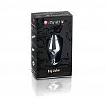 <strong>Аксессуар для анальной электростимуляции Big John Mystim, 13 см</strong> <br />
Металлическая анальная пробка большого Размера для электрической стимуляции. <div class="charTableblock"> </div> Аксессуар для анальной электростимуляции Big John Mystim, 13 см
Металлическая анальная пробка большого Размера для электрической стимуляции.