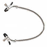 <strong>Клипсы для сосков на серебристой цепочке EF-HM-035</strong> <br />
Клипсы на соски из серебристого металла. <div class="charTableblock"> </div> Клипсы для сосков на серебристой цепочке EF-HM-035
Клипсы на соски из серебристого металла.