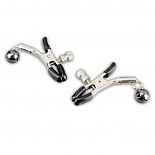 <strong>Металлические зажимы на соски с бубенчиками EF-HM-037</strong> <br />
Зажимы для воздействия на соски с резиновыми чехольчиками на концах. <div class="charTableblock"> </div> Металлические зажимы на соски с бубенчиками EF-HM-037
Зажимы для воздействия на соски с резиновыми чехольчиками на концах.