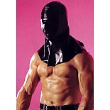 <strong>Латексная маска</strong> <br />
Маска из плотного латекса чёрного цвета, закрывающая полностью голову и лицо. <div class="charTableblock"><div><span>Цвет</span>: черный</div><div><span>Материал</span>: латкес</div><div><span>Тип</span>: шлем</div></div> Латексная маска
Маска из плотного латекса чёрного цвета, закрывающая полностью голову и лицо.