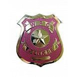  Police Badge pink 
 Police Badge pink