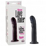 <strong>Черный силиконовый дилдо для страпона RIPPLER</strong> <br />
Силиконовый дилдо черного цвета со слегка изогнутой головкой и кольцевидными текстурами по площади ствола. <div class="charTableblock"><div><span>Длина, см</span>: 18.5</div><div><span>Диаметр, см</span>: 3.75</div><div><span>Длина, см</span>: 17-20</div><div><span>Диаметр, см</span>: 3</div><div><span>Материал</span>: силикон</div><div><span>Цвет</span>: черный</div><div><span>Особенности</span>: насадка; harness</div></div> Черный силиконовый дилдо для страпона RIPPLER
Силиконовый дилдо черного цвета со слегка изогнутой головкой и кольцевидными текстурами по площади ствола.