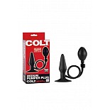 �������� ������-����������� COLT MEDIUM PUMPER PLUG �� �������� ������ 
�������� ������-����������� COLT MEDIUM PUMPER PLUG � �������� ������ � ������� ������ ��� ������ �����������. �����: 9,5 ��, �������: 3,25 ��, ����������� �� 9 ��. ����: ������. ��������: Silicone, ABS. �������������: California Exotic Novelties, ���.