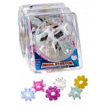 <strong>Супер-эластичное эрекционное кольцо</strong> <br />
Супер-эластичное эрекционное кольцо продлит удовольствие на долгое время. Различные цвета и дизайн. В комплекте 6 штук. <div class="charTableblock"><div><span>Материал</span>: силикон</div><div><span>Цвет</span>: красный/розовый; другой; прозрачный</div><div><span>Наличие вибрации</span>: без вибрации</div><div><span>Тип</span>: кольцо</div></div> Супер-эластичное эрекционное кольцо
Супер-эластичное эрекционное кольцо продлит удовольствие на долгое время. Различные цвета и дизайн. В комплекте 6 штук.