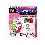 <strong>Презервативы Ситабелла MIX Вечеринка (1274)*12</strong> <br />
Sitabella MIX - высококачественные презервативы, изготовленные из гипоаллергенного латекса, с накопителем и эластичными усиками, в обильной силиконовой смазке с ароматом яблока и клубники. <div class="charTableblock"><div><span>Производитель</span>: Sitabella, Россия</div><div><span>Количество</span>: 12</div><div><span>Особенности</span>: ароматизированные; с "усиками"</div></div> Презервативы Ситабелла MIX Вечеринка (1274)*12
Sitabella MIX - высококачественные презервативы, изготовленные из гипоаллергенного латекса, с накопителем и эластичными усиками, в обильной силиконовой смазке с ароматом яблока и клубники.