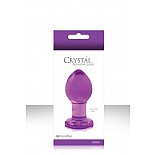 <strong>Средняя фиолетовая стеклянная анальная пробка CRYSTAL PLUG </strong> <br />
Эта анальная пробка сделана вручную из боросиликатного стекла. Высококачественная и долговечная. Идеально подходит для температурной игры. <div class="charTableblock"><div><span>Длина, см</span>: 7.60</div><div><span>Диаметр, см</span>: 3.50</div><div><span>Материал</span>: стекло</div><div><span>Длина, см</span>: 5-8</div><div><span>Диаметр, см</span>: 3</div></div> Средняя фиолетовая стеклянная анальная пробка CRYSTAL PLUG
Эта анальная пробка сделана вручную из боросиликатного стекла. Высококачественная и долговечная. Идеально подходит для температурной игры.