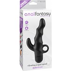 <strong>Стимулятор простаты VIBRATING PSPOT SPIRAL с вибрацией черный</strong> <br />
<div class="charTableblock"><div><span>Длина, см</span>: 11</div><div><span>Диаметр, см</span>: 3,8</div><div><span>Материал</span>: силикон</div><div><span>Цвет</span>: черный</div><div><span>Особенности</span>: массажер простаты</div><div><span>Особенности</span>: с вибрацией</div><div><span>Длина, см</span>: 9-12</div><div><span>Диаметр, см</span>: 3</div></div> Стимулятор простаты VIBRATING PSPOT SPIRAL с вибрацией черный
