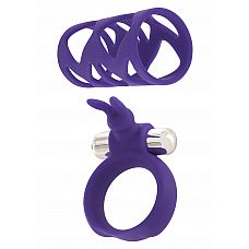  TICKLER BUNNY RING SET PURPLE 10253TJ 
       .
