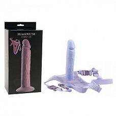 <strong>Фиолетовый поясной фаллоимитатор Magnum - 23,5 см.</strong> <br />
Фиолетовый поясной фаллоимитатор Magnum.<div class="charTableblock"><div><span>Длина, см</span>: 23.50</div><div><span>Диаметр, см</span>: 4</div><div><span>Длина, см</span>: 21-24</div><div><span>Диаметр, см</span>: 4</div><div><span>Материал</span>: TPE / TPR</div><div><span>Цвет</span>: другой</div><div><span>Особенности</span>: комплект</div></div> Фиолетовый поясной фаллоимитатор Magnum - 23,5 см.
Фиолетовый поясной фаллоимитатор Magnum.