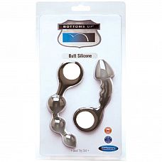 <strong>Набор из 2 анальных пробок - 10 см.</strong> <br />
Набор из двух силиконовых анальных пробок разной формы.<div class="charTableblock"><div><span>Длина, см</span>: 10</div><div><span>Диаметр, см</span>: 3</div><div><span>Материал</span>: силикон</div><div><span>Цвет</span>: черный</div><div><span>Особенности</span>: пробка; цепочки, бусы</div><div><span>Особенности</span>: без вибрации</div><div><span>Длина, см</span>: 9-12</div><div><span>Диаметр, см</span>: 3</div></div> Набор из 2 анальных пробок - 10 см.
Набор из двух силиконовых анальных пробок разной формы.